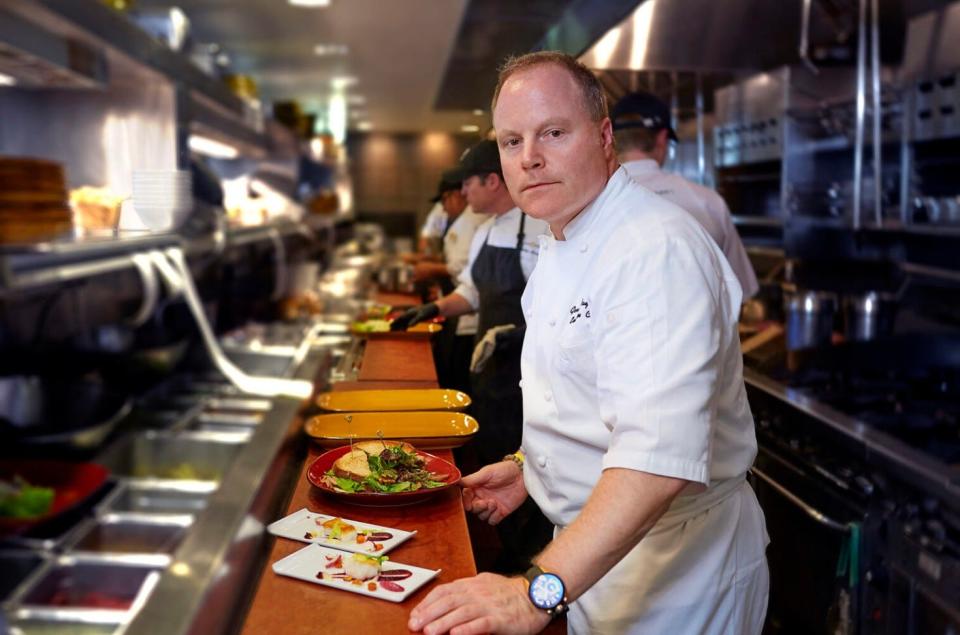 Chef Gordon Maybury is director of culinary for The Seagate Hotel in Delray Beach.