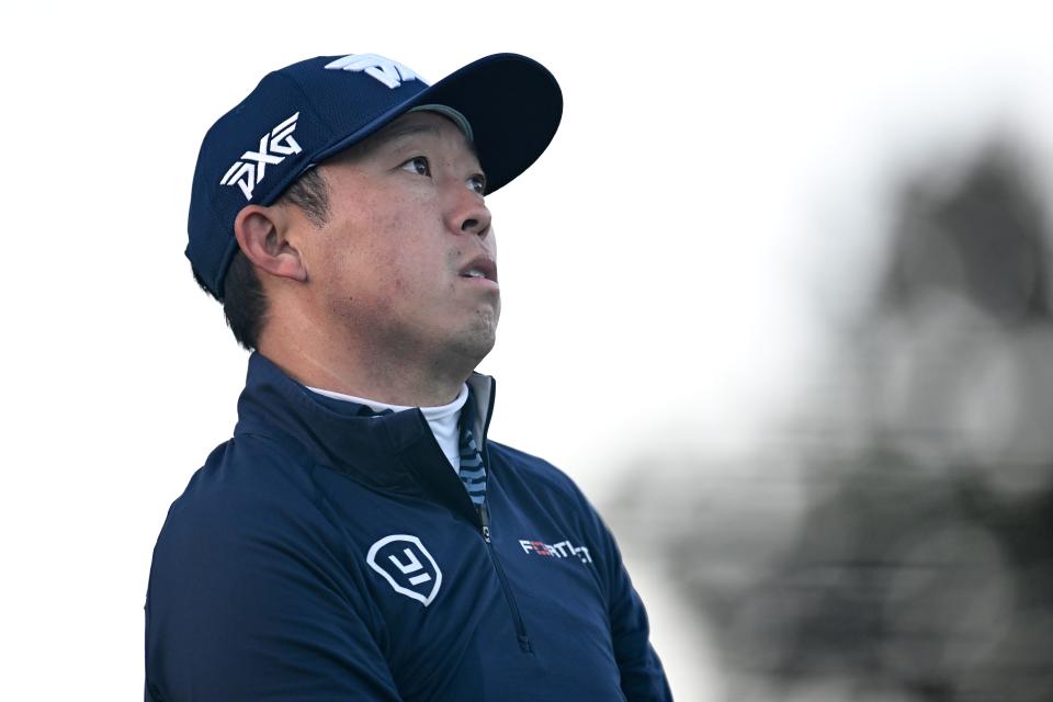 David Lipsky of the United States follows his shot from the second tee during the first round of the Procore Championship 2024 at Silverado Resort on September 12, 2024 in Napa, California. (Photo by Eakin Howard/Getty Images)