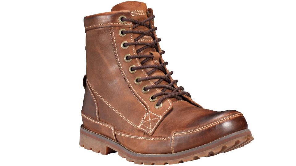 Save 50% on these rugged leather kicks.