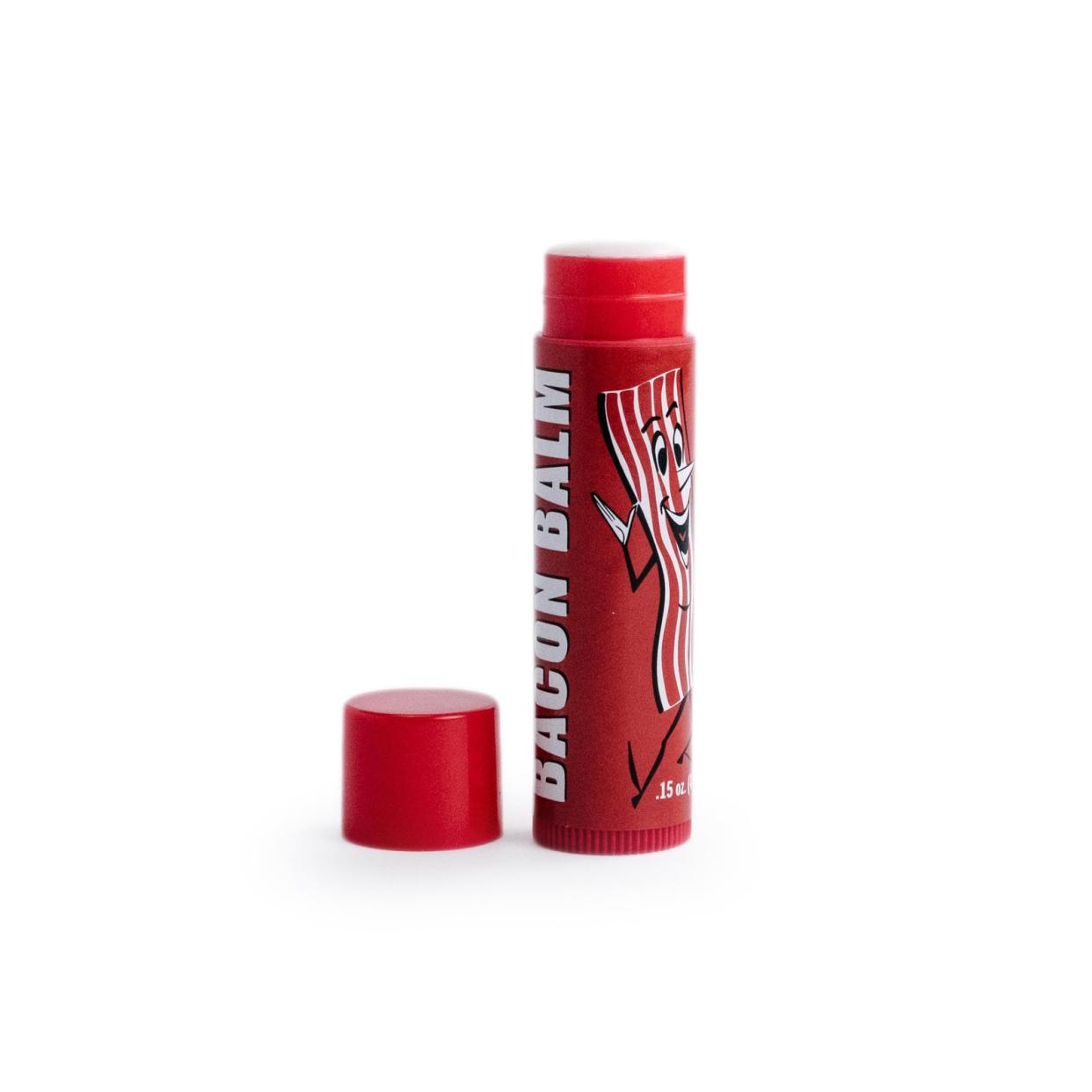 <p><a href="https://go.redirectingat.com?id=74968X1596630&url=https%3A%2F%2Fwww.walmart.com%2Fip%2FAccoutrements-Bacon-Scented-Lip-Balm-11957%2F45696607&sref=https%3A%2F%2Fwww.thepioneerwoman.com%2Fholidays-celebrations%2Fgifts%2Fg41092197%2Fgag-gifts%2F" rel="nofollow noopener" target="_blank" data-ylk="slk:Shop Now;elm:context_link;itc:0;sec:content-canvas" class="link rapid-noclick-resp">Shop Now</a></p><p>Bacon Lip Balm</p><p>walmart.com</p><p>$6.95</p><span class="copyright">The Mercantile </span>