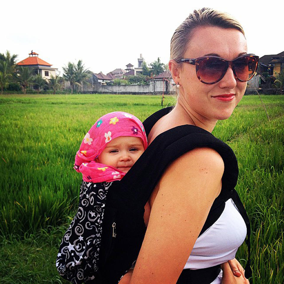 <span>Esme and Karen in Ubud, Bali jungle. </span>Photo: Caters News