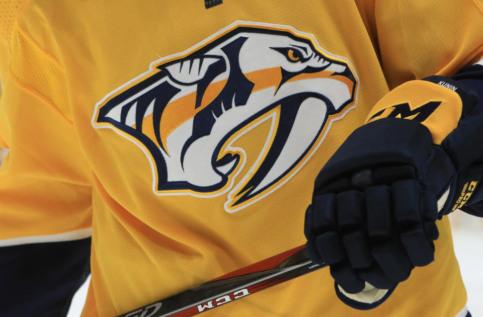 Luke Prokop von den Nashville Predators hat sich als erster NHL-Profi als homosexuell geoutet. (Bild: Danny Murphy/Icon Sportswire via Getty Images)