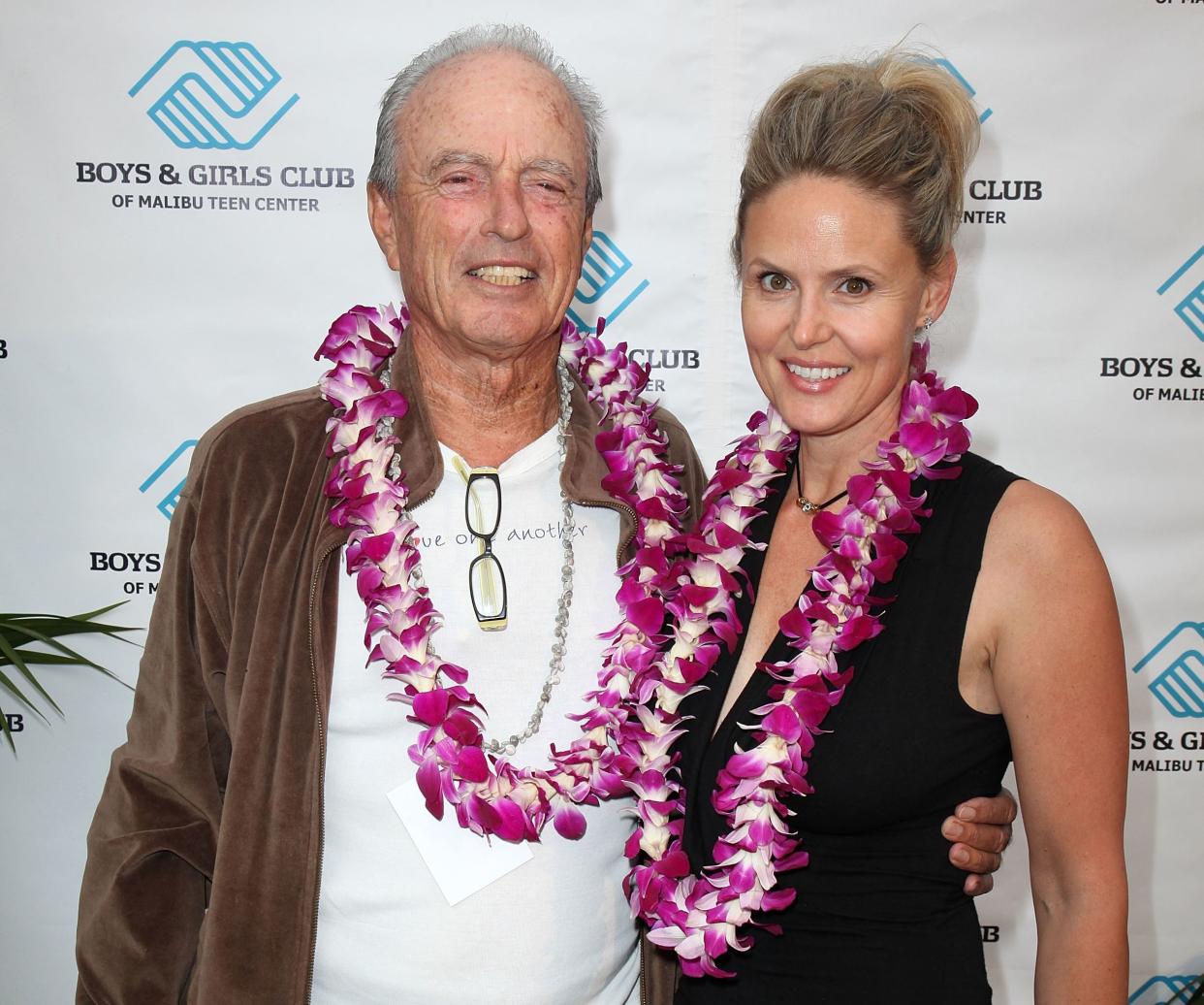 Fred Segal, shown with his wife, Tina, in 2011, has died from stroke complications at the age of 87.