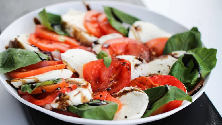 Fresh Tomato and Mozzarella Salad