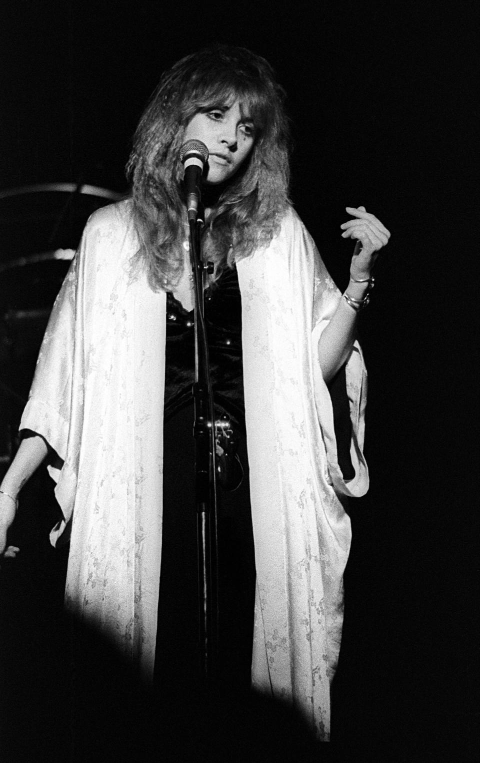 Nicks at the Berkeley Community Theater in February 1977.