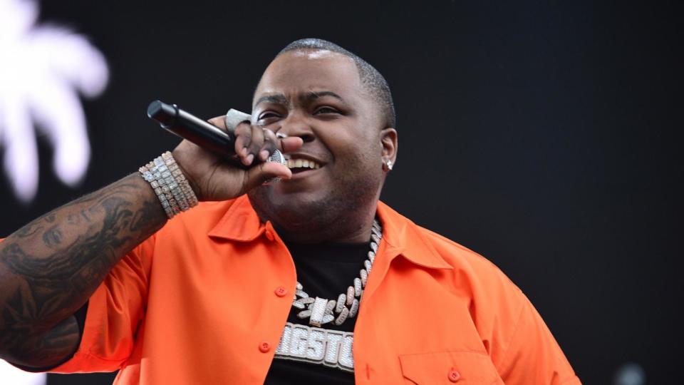 Sean Kingston performs live on stage during 'Hot Summer Night' concert at FPL Solar Amphitheater at Bayfront Park on June 3, 2023 in Miami, Florida.  (Photo by Johnny Louis/Getty Images) (Johnny Louis/Getty Images)