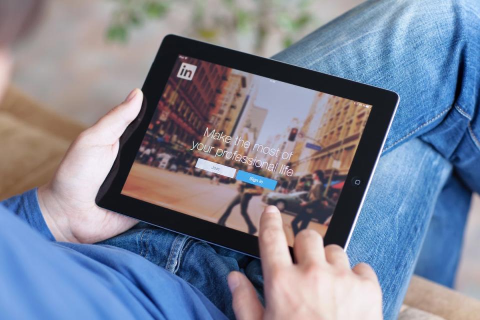 LinkedIn feeds are now full of meandering posts extrapolating business advice from personal experiences (Getty Images)