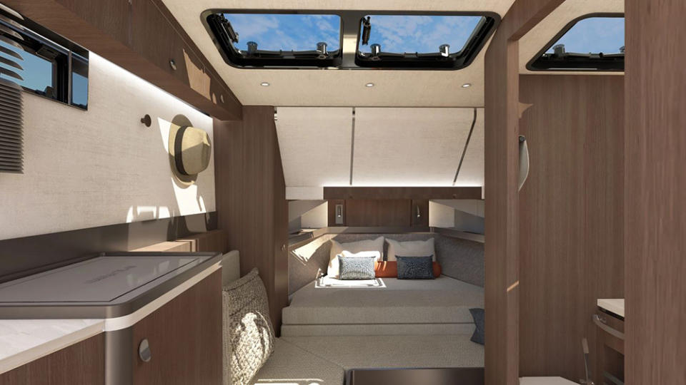 Inside, there’s an ensuite cabin. - Credit: A-Line Marine
