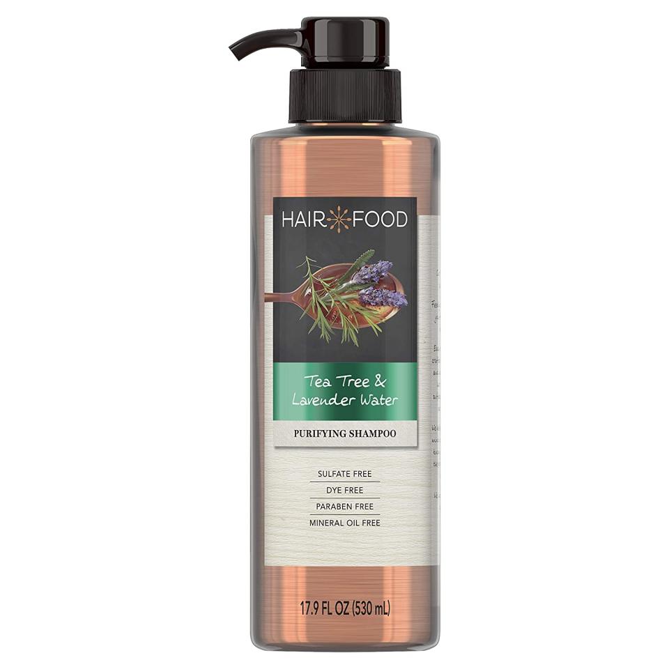 hair food tea tree and lavender oil shampoo, sulfate-free shampoo
