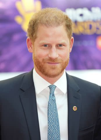 <p>James Whatling</p> Prince Harry attends the Wellchild Awards on Sept. 7, 2023