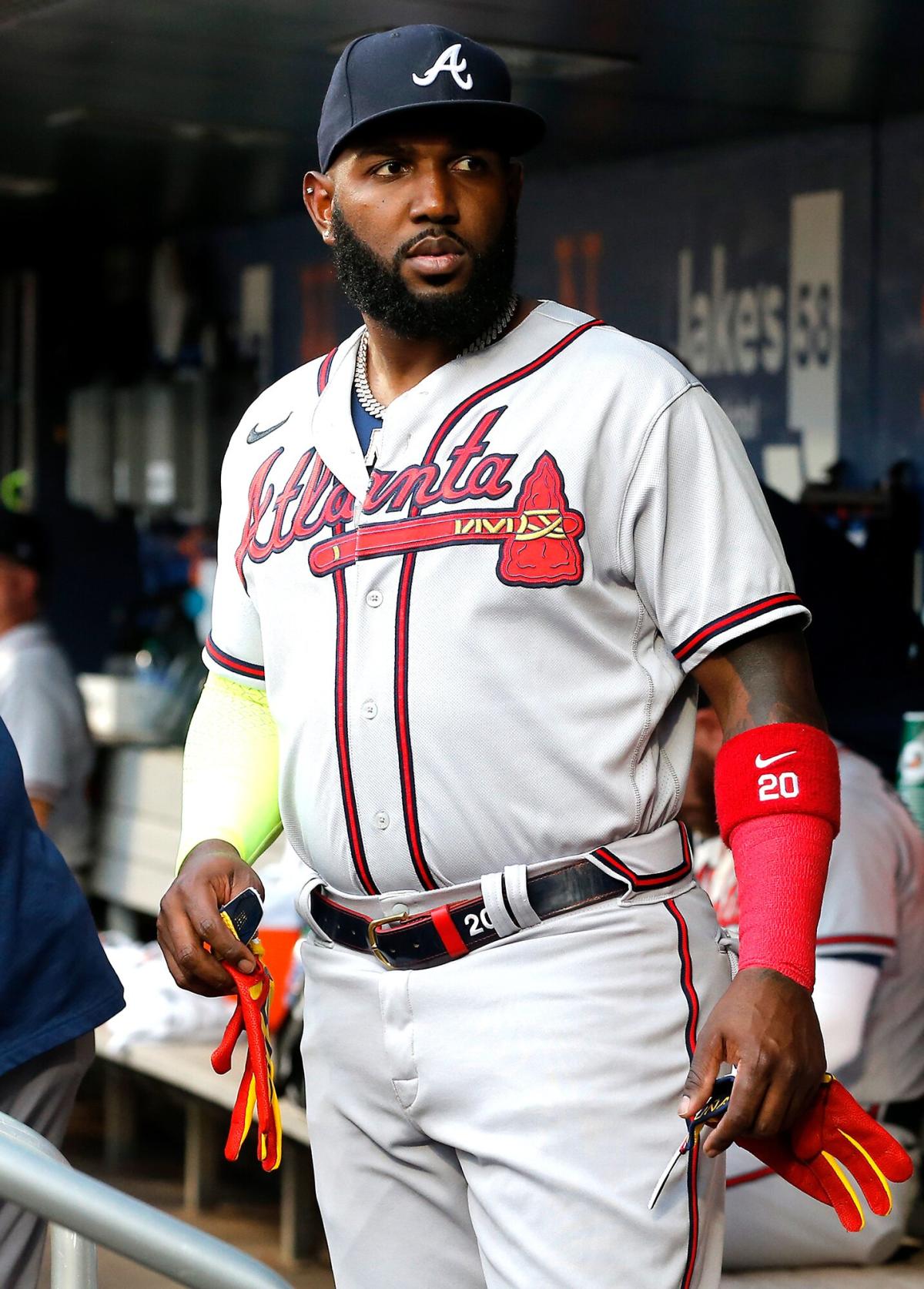 Marcell Ozuna Arrest Video Shows Braves Star Grabbing Wife By Neck