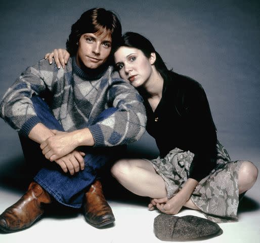 Twentieth Century Fox Pictures/Sunset Boulevard/Corbis via Getty Images Mark Hamill (left) and Carrie Fisher photographed together