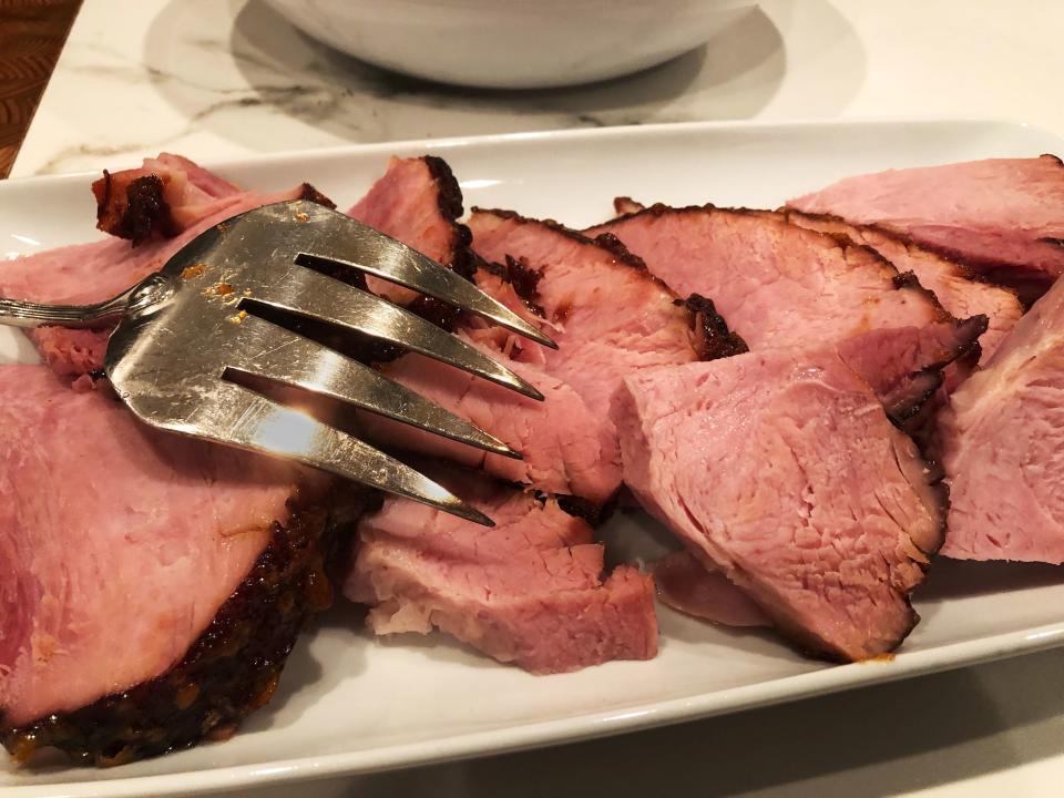 Chutney-Glazed Ham