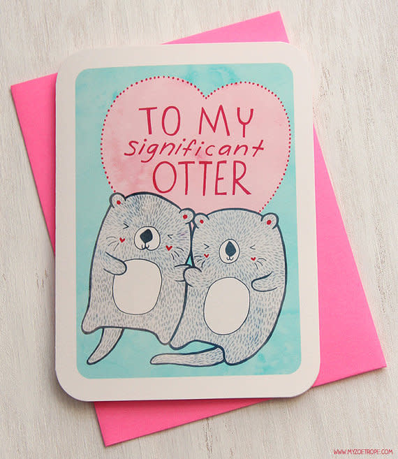 To My Significant Otter Card by MyZoetrope