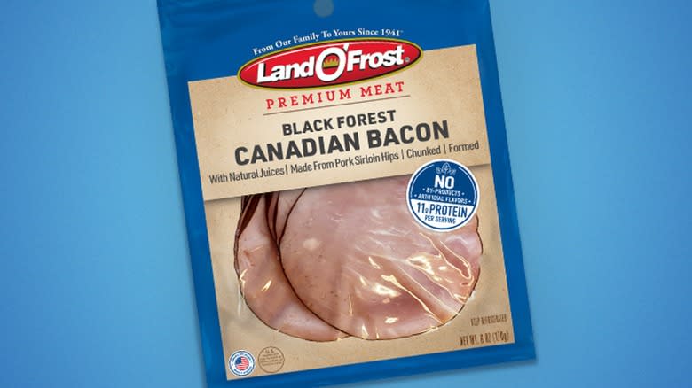 Land O'Frost Premium Meat Black Forest Canadian Bacon