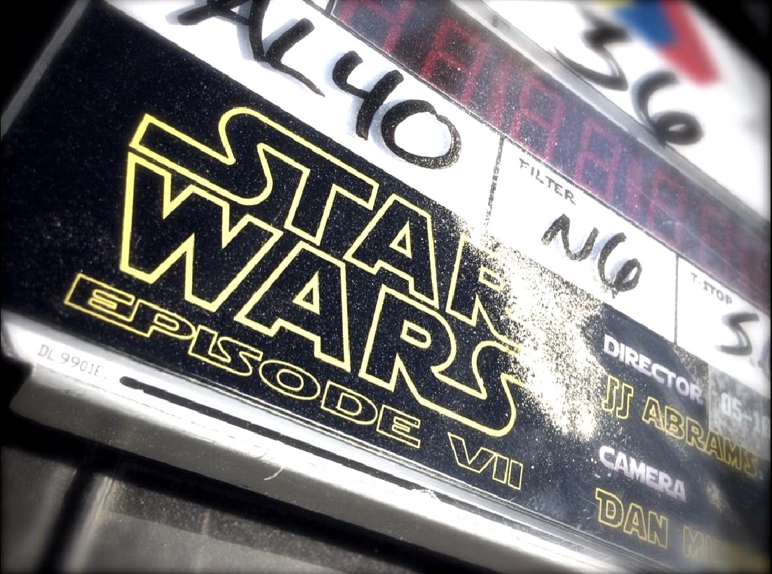 Star Wars Episode 7 slate