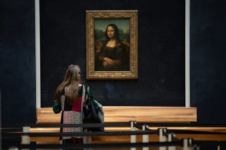 La salle du musée du Louvre le 23 juin 2020 où est exposée la  