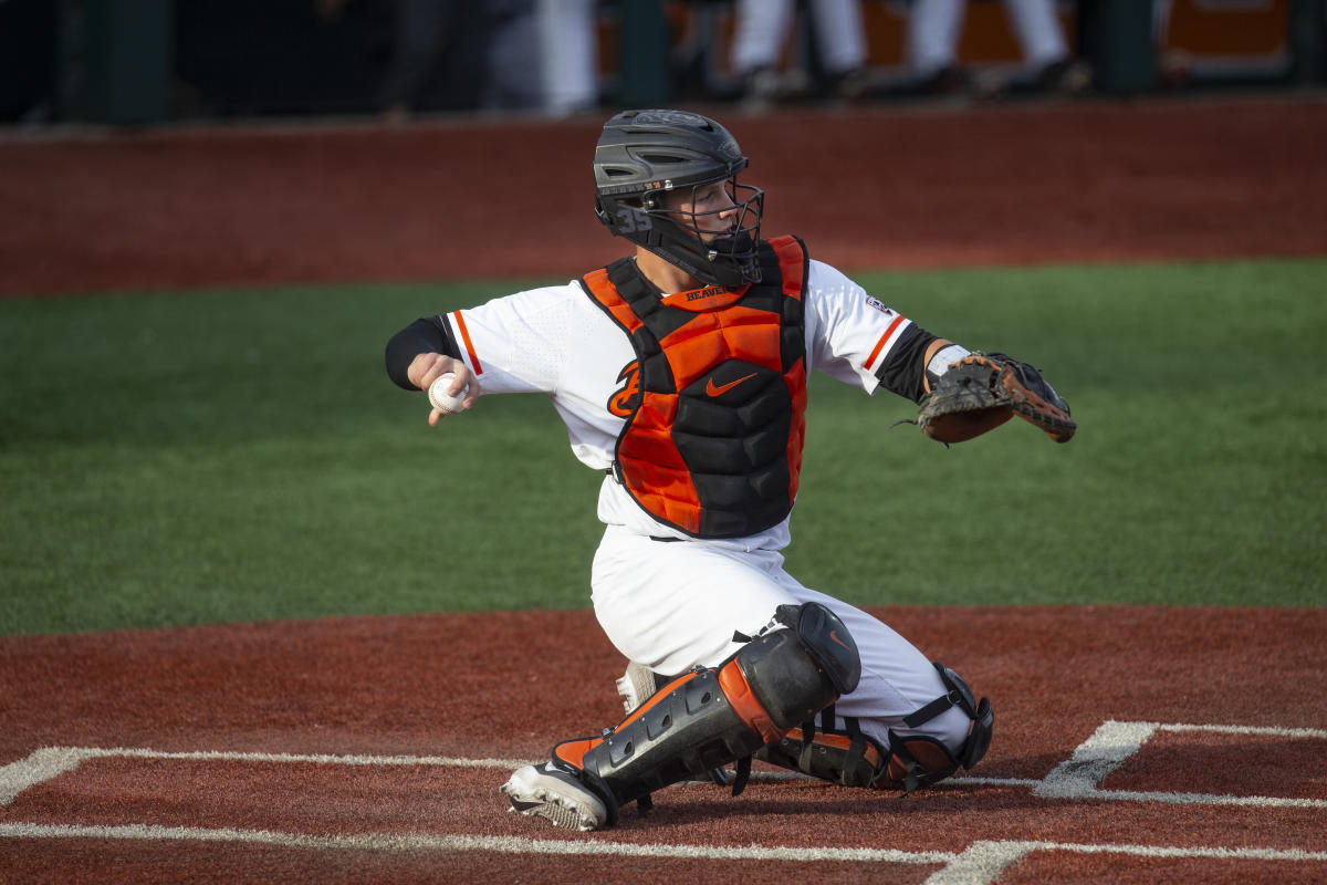 Orioles select Oregon State catcher Adley Rutschman with top pick