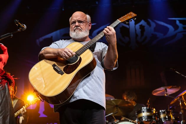 Kyle Gass of Tenacious D performing in 2023. - Credit: Jeff Hahne/Getty Images