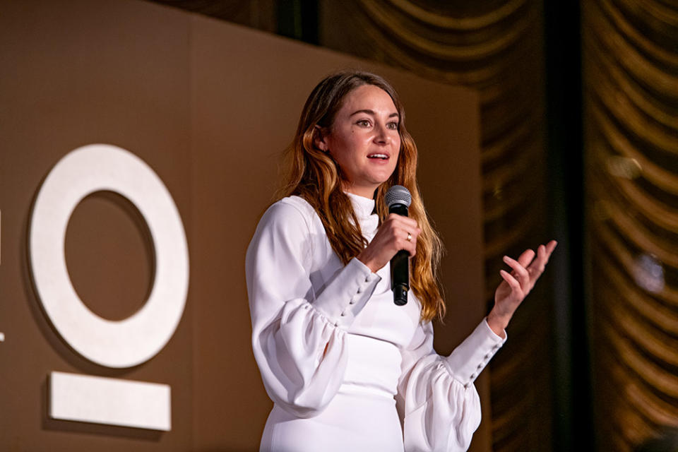 Shailene Woodley at Conservation International 2024 Gala