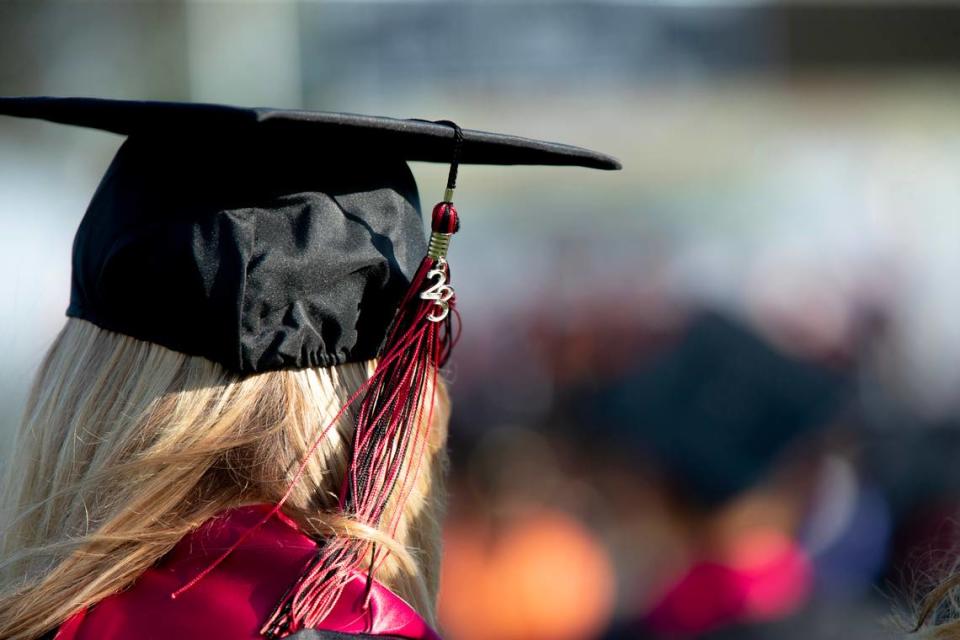 Modesto High School had its senior class walk the stage for graduation Thursday, May 25, 2023 at Modesto Junior College.