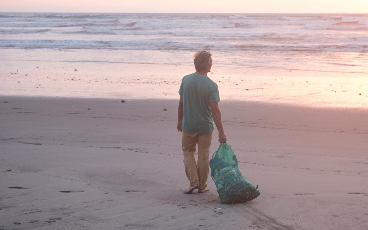 You can volunteer on projects including beach-cleaning and farming - This content is subject to copyright.