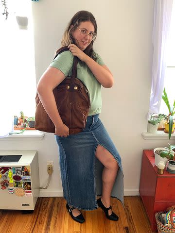 Emily Kirkpatrick trying the '90s trends again