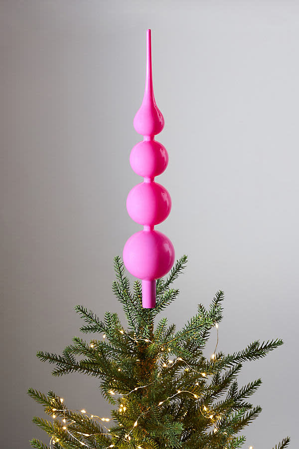 <p><a href="https://go.redirectingat.com?id=74968X1596630&url=https%3A%2F%2Fwww.anthropologie.com%2Fshop%2Fbubble-glass-tree-topper&sref=https%3A%2F%2Fwww.townandcountrymag.com%2Fleisure%2Fg42145590%2Fbest-christmas-tree-topper-ideas%2F" rel="nofollow noopener" target="_blank" data-ylk="slk:Shop Now;elm:context_link;itc:0;sec:content-canvas" class="link ">Shop Now</a></p><p>Bubble Glass Tree Topper</p><p>anthropologie.com</p><p>$44.00</p>