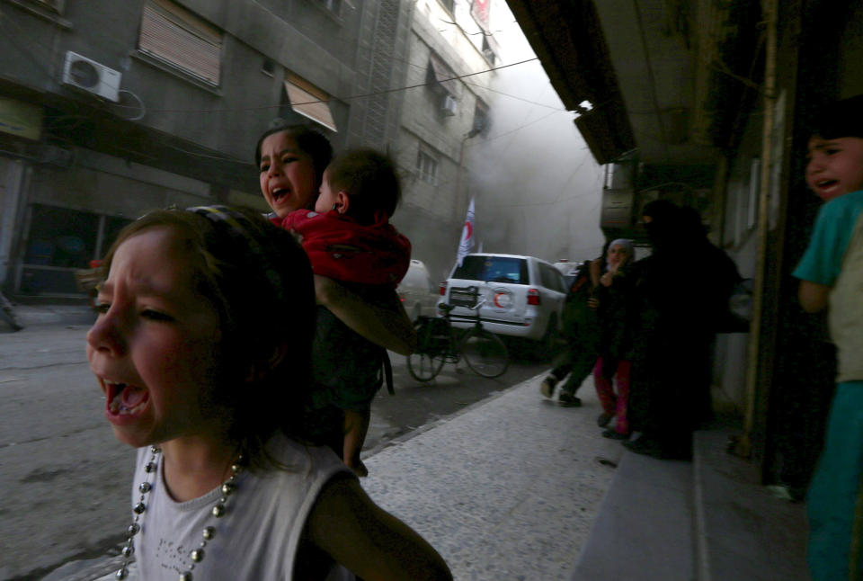 Syria’s children caught in the crossfire of civil war