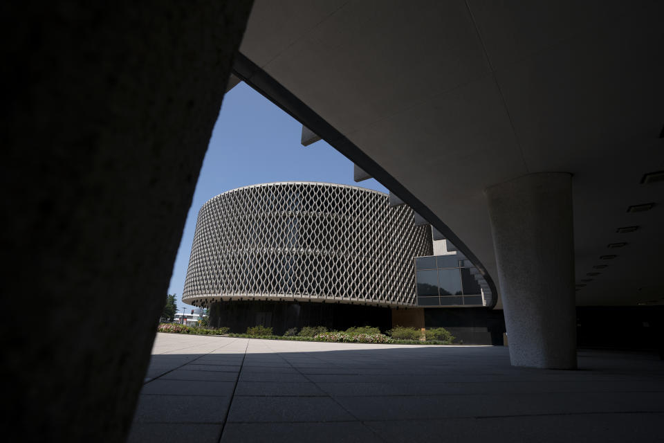 The World Health Organization (WHO) regional office for the Americas in Washington, D.C., U.S., on Wednesday, Aug. 26, 2020. (Stefani Reynolds/Bloomberg via Getty Images)