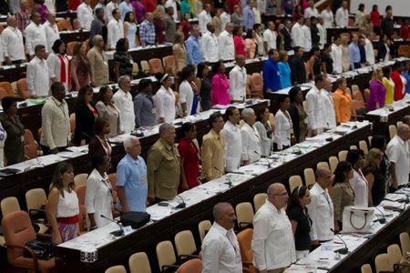 Deputies attend a session of Cuba's National Assembly in Havana, Cuba, July 8, 2016. Ismael Francisco/Courtesy of Cubadebate/Handout via Reuters.