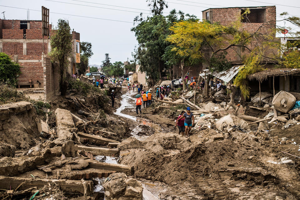 Perú se enfrenta a las devastadoras inundaciones de El Niño