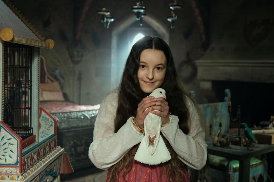 Bella Ramsey is Lady Catherine/Birdy in "Catherine Called Birdy."