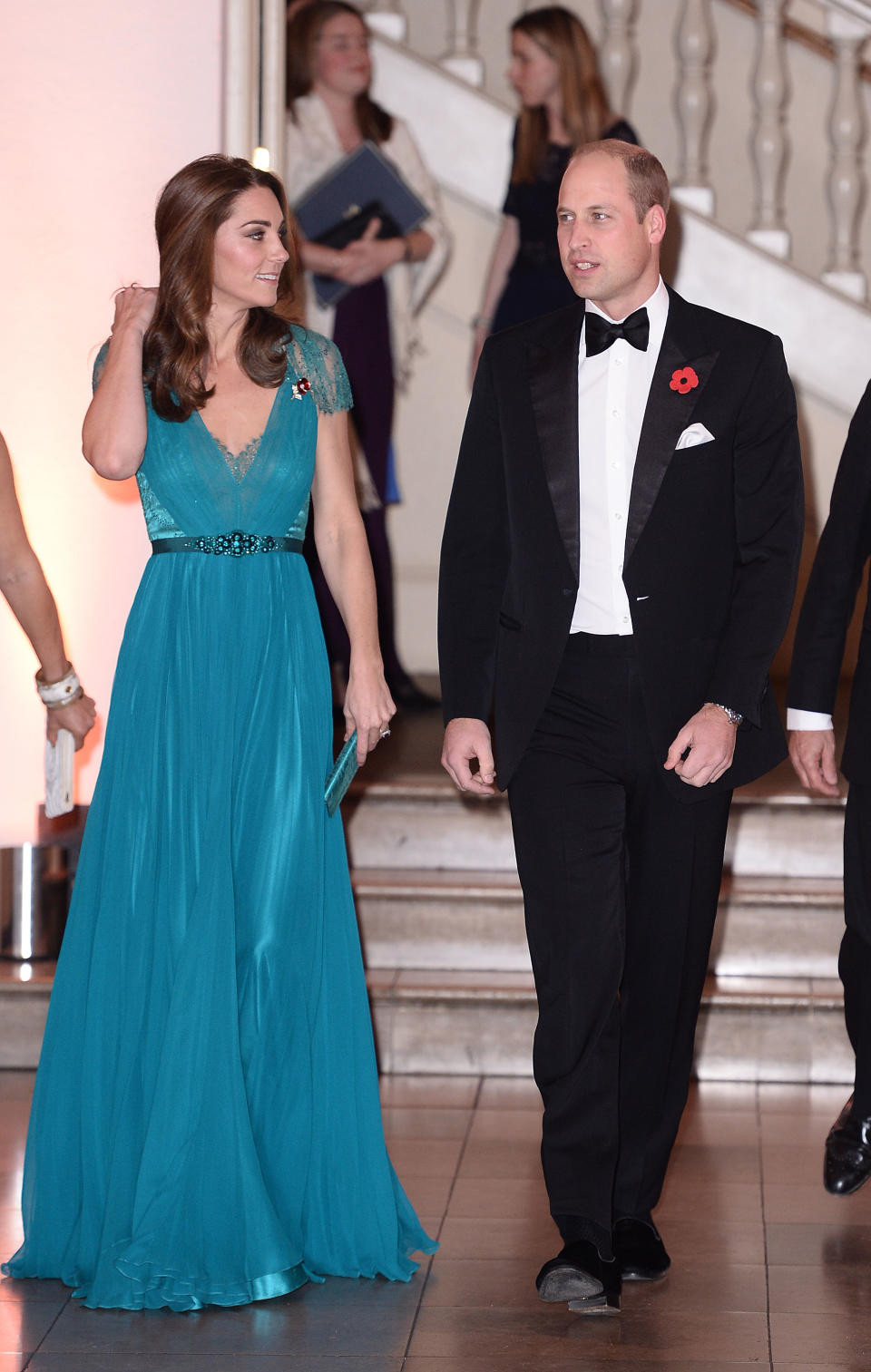 The royal couple looked stunning (Getty)