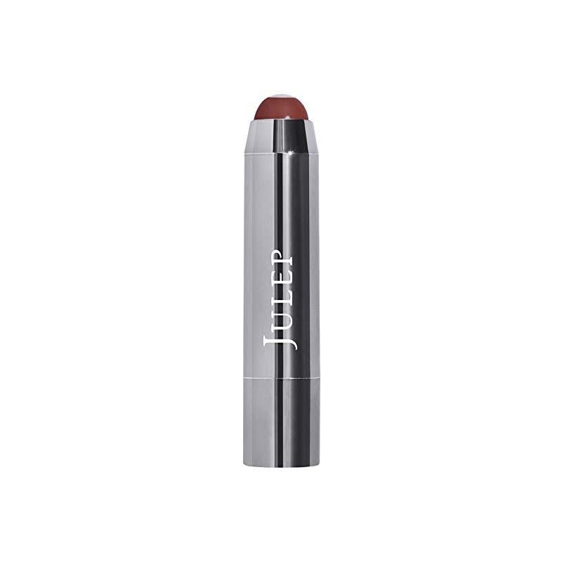 <p><strong>Julep</strong></p><p>amazon.com</p><p><strong>$12.00</strong></p><p><a href="https://www.amazon.com/dp/B01FSJV44S?tag=syn-yahoo-20&ascsubtag=%5Bartid%7C10056.g.37760440%5Bsrc%7Cyahoo-us" rel="nofollow noopener" target="_blank" data-ylk="slk:Shop Now;elm:context_link;itc:0;sec:content-canvas" class="link ">Shop Now</a></p><p>This product packs a surprising amount of pigment for something called a balm. It has that hydrating, glossy finish we love but with a color that says, "I just drank a bottle of red wine."</p>