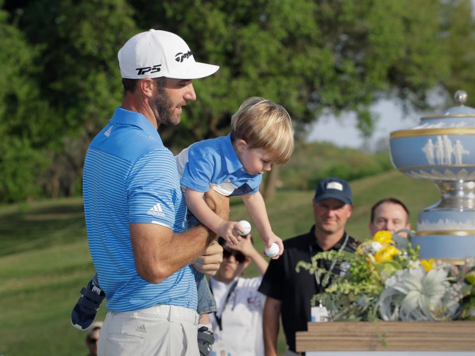 Dustin Johnson son