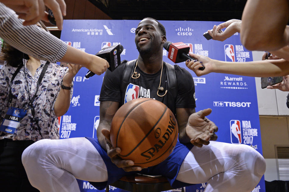 Draymond Green certainly isn’t afraid to speak his mind. (Getty)