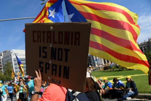 The rally comes at a critical point for Catalan separatists, who remain bitterly divided two years after a failed bid to declare independence from Spain