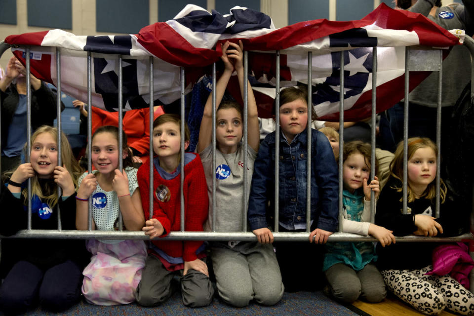 Young supporters