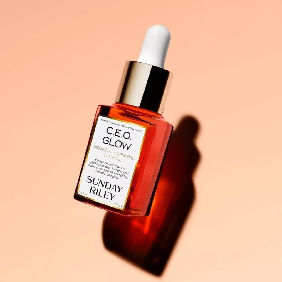 the bottle of glow oil