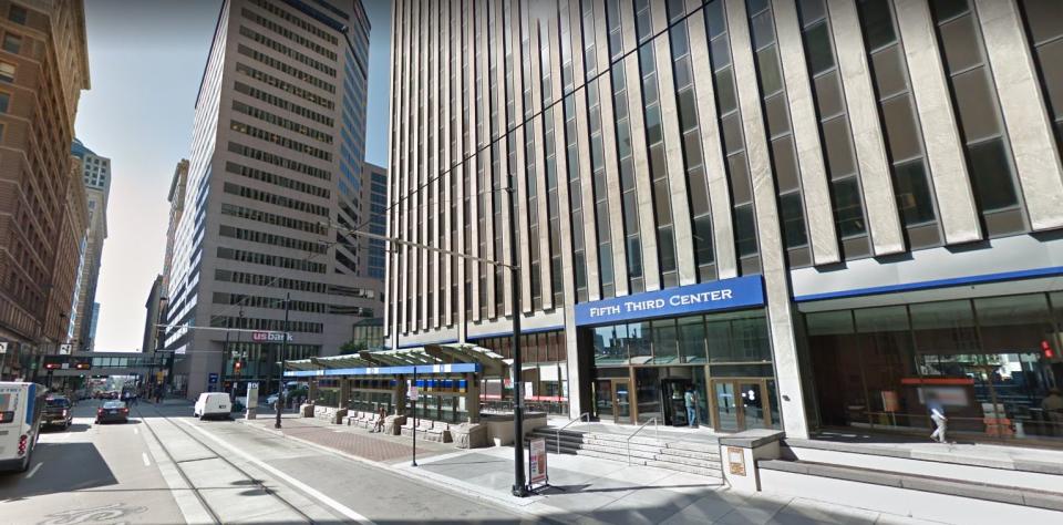 Police responded to a shooting at a Cincinnati bank on Thursday morning. (Photo: Google Maps)