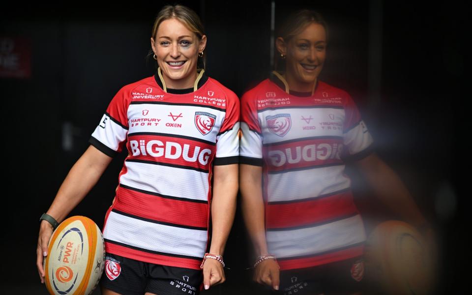 Natasha Hunt in Gloucester-Hartpury kit