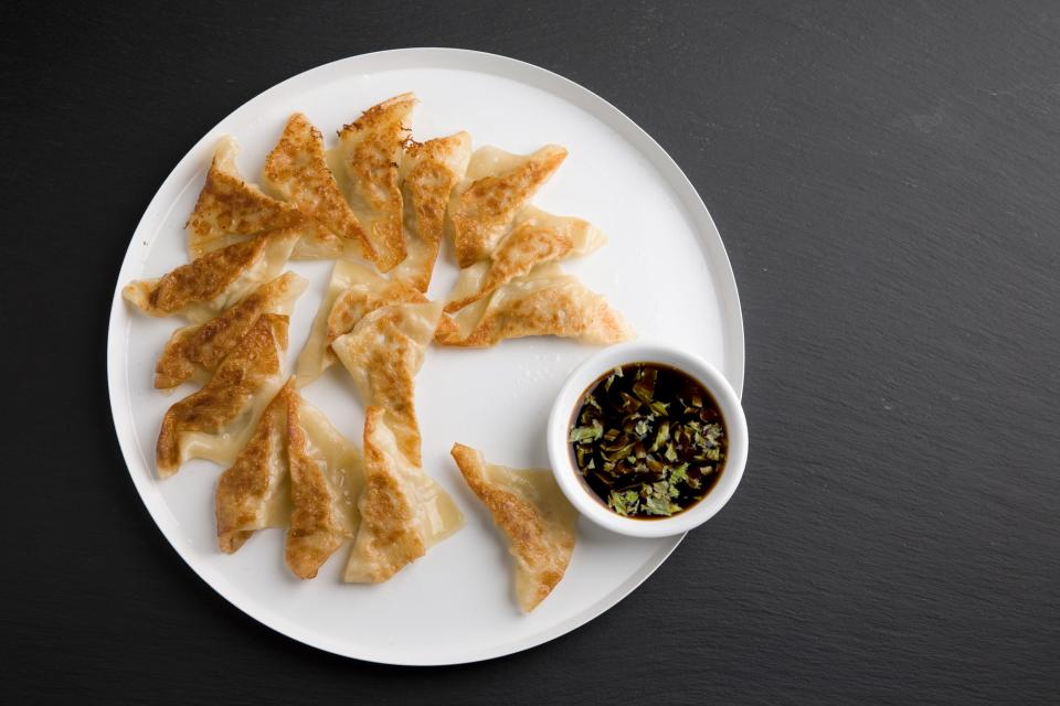 Chicken and Celery Pot Stickers
