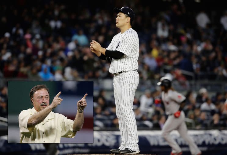 Red Sox announcer Jerry Remy said Mashiro Tanaka and other pitchers shouldn't get to use translators. (AP)