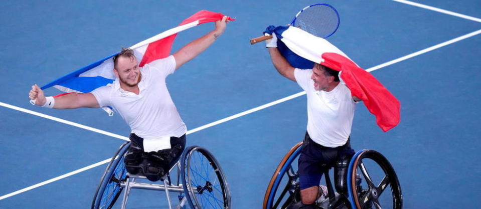 Nicolas Peifer et Stéphane Houdet ont décroché la 9e médaille d'or du camp français.
