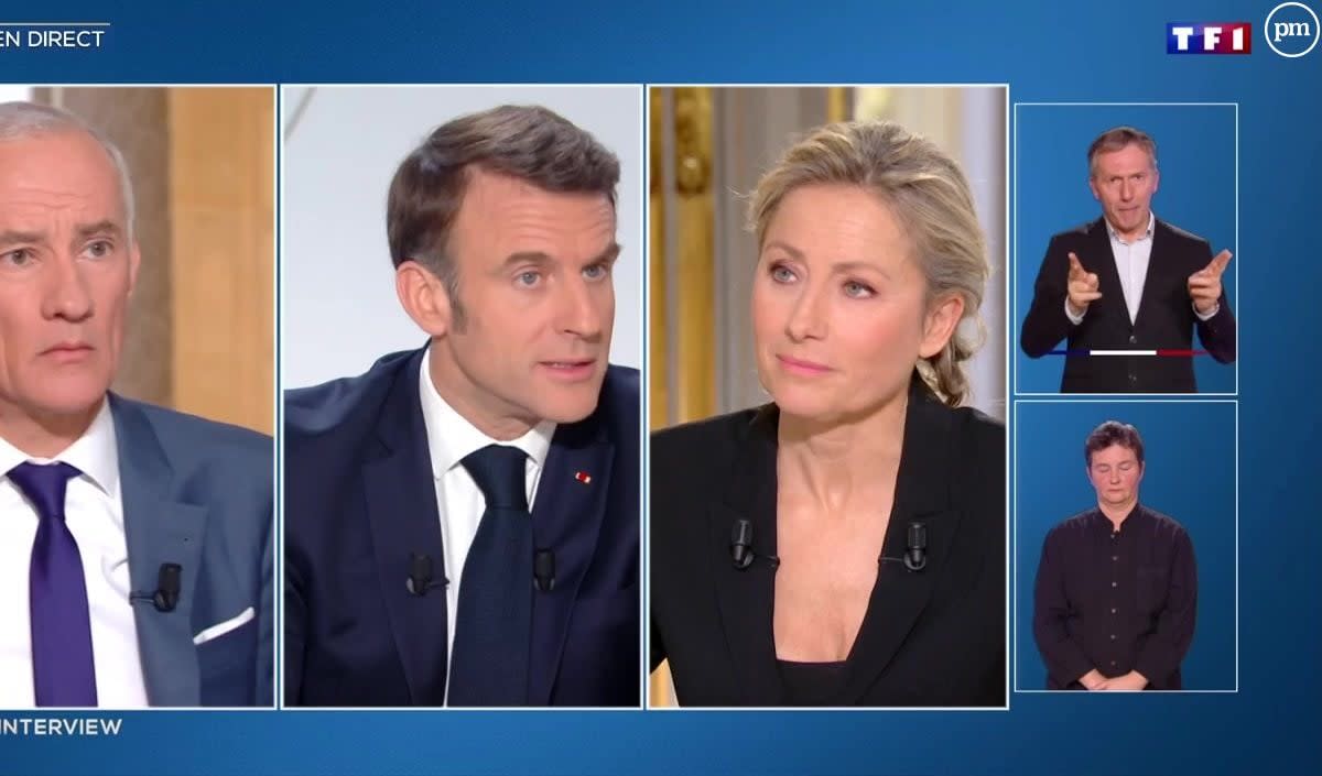 "Sa bise était mal placée" : Catherine Ringer explique son vent à Emmanuel Macron dans "Télématin" sur France 2. - Télématin