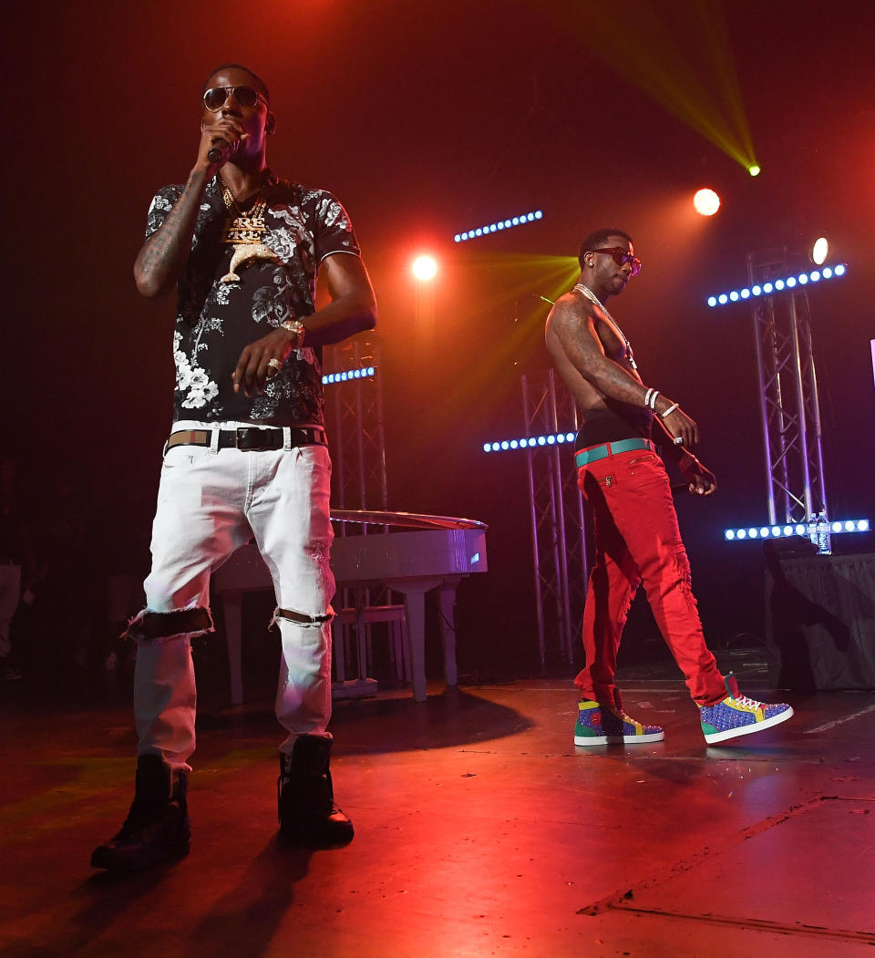Young Dolph And Gucci Mane Performing