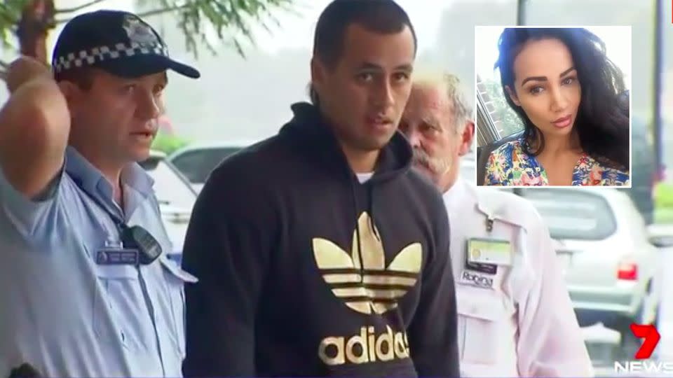 Lionel Patea pleaded guilty to all charges over the murder of his former partner, Tara Brown. Source: 7 News