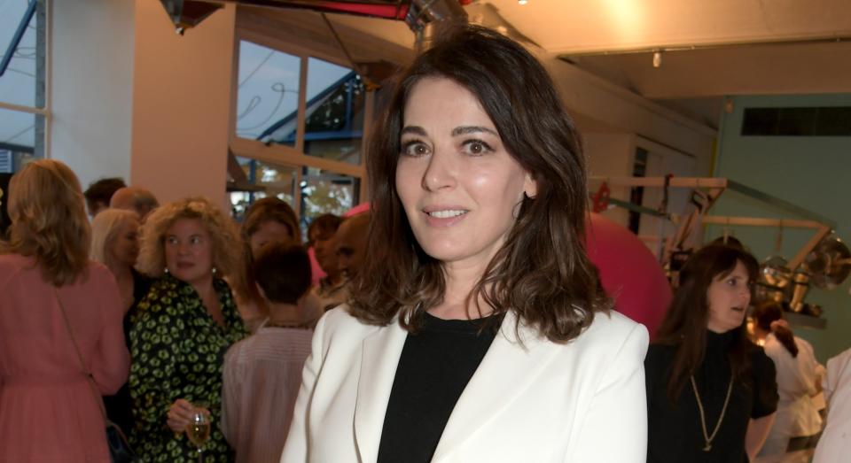 Nigella Lawson has revealed the £20 prickly pear oil she uses on her face, hair and hands [Image: Getty]