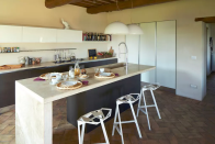 <p>Also in the modern kitchen. The home’s owners will organize dinners, wine tastings and cooking classes with two Michelin-star chefs. (Airbnb) </p>